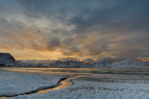 Ústí a vlny oceánu